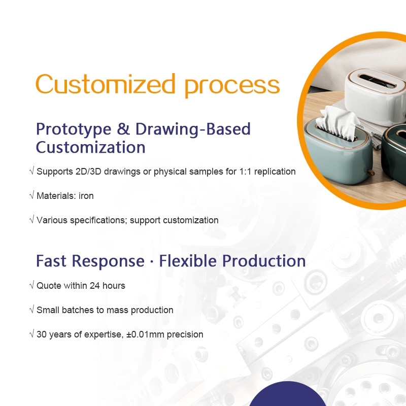 Automatic lifting stainless steel spiral compression spring facial tissue box spring with large diameter