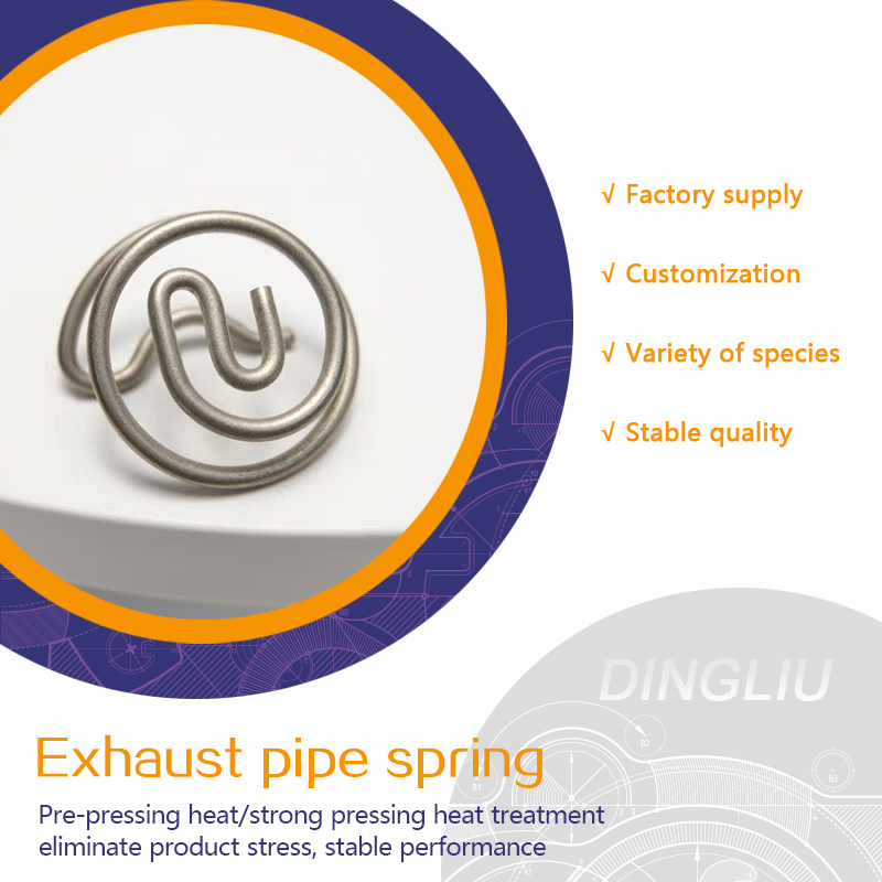 Non standard springs, mechanical springs, tension springs, plug-in springs, automotive card springs