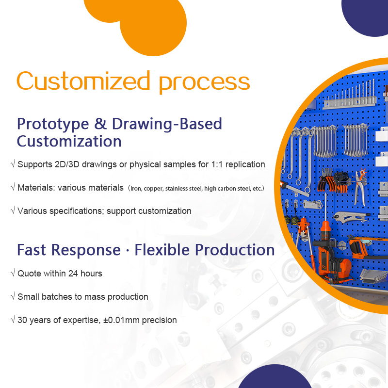 Iron six hole hook with multiple holes wholesale metal storage accessories hook tool