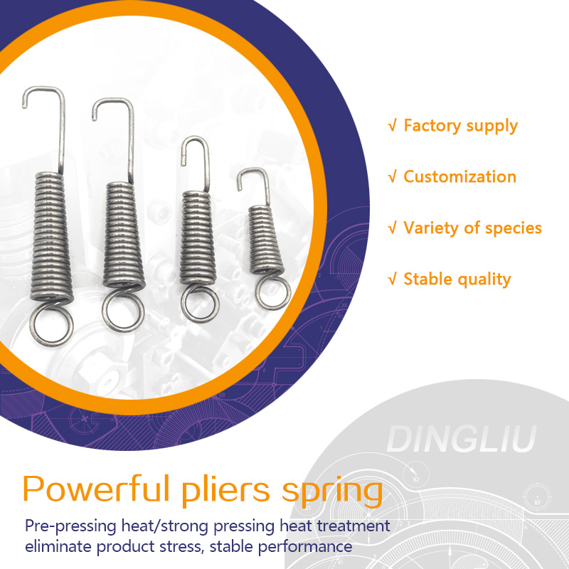 Heavy duty pliers, manual pliers, tension springs, heavy-duty pliers, tension springs