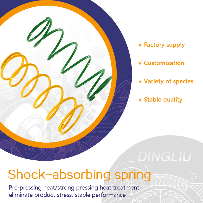Compression spring is suitable for motorcycle CVT clutch transmission system