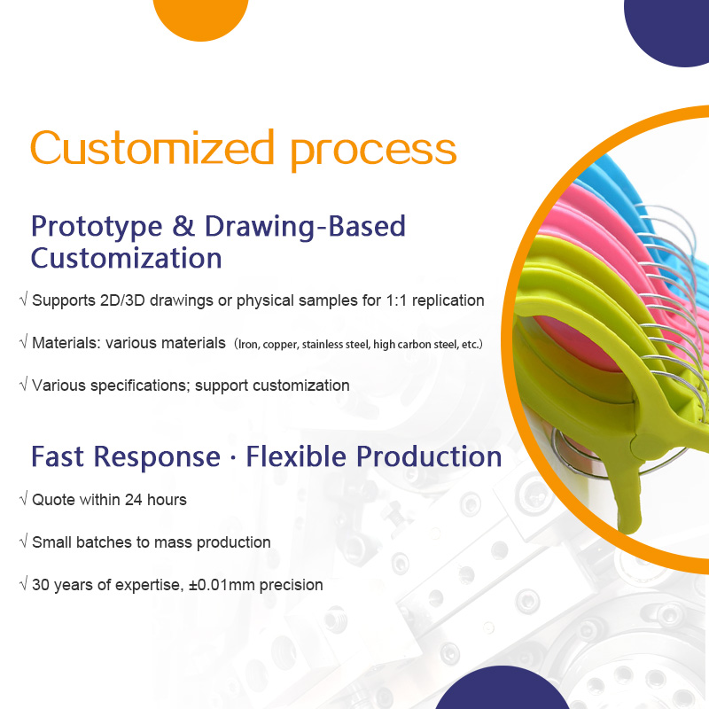 Spring clothes hanger, steel wire spring, multifunctional socks, underwear clothes hanger spring