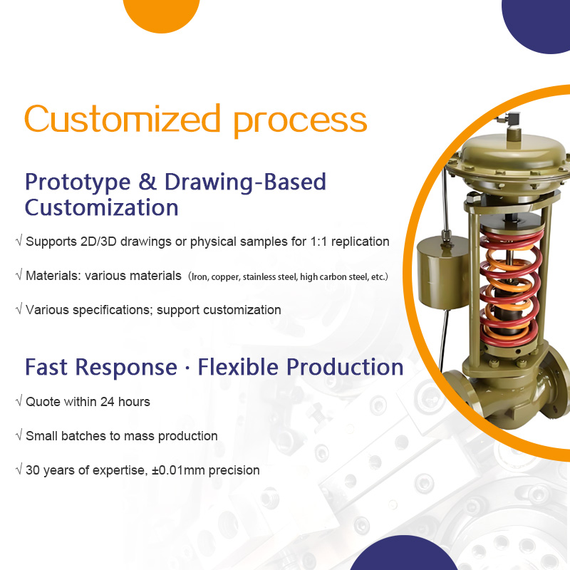 Valve adjustment compression spring can be customized with springs